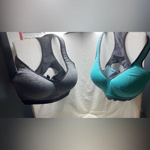 2 Victoria’s Secret VSX Spots Bras size 34D Excellent Condition $15 for both
